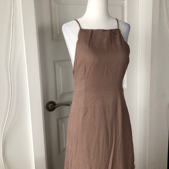 NWT Girl & the Sun Beige Dress - Picture 2 of 5